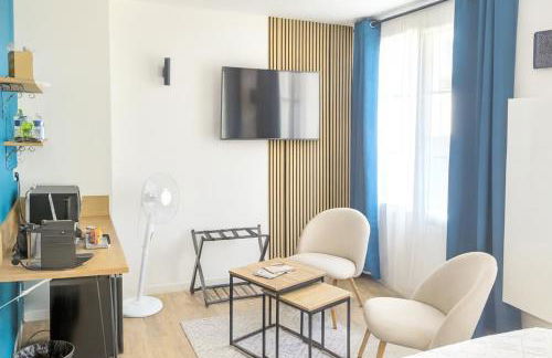 Hinster - studio confort, espace café, au coeur de Nogent - Foto 7