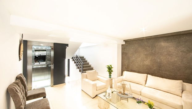 Sala de estar do lobby