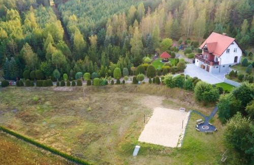 Dom na wzgórzu z widokiem na jezioro z balią i sauną - Foto 7