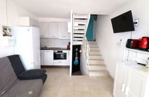 Duplex familial 6 pers avec clim et parking, proche plage - FR-1-307-279 - Foto 11