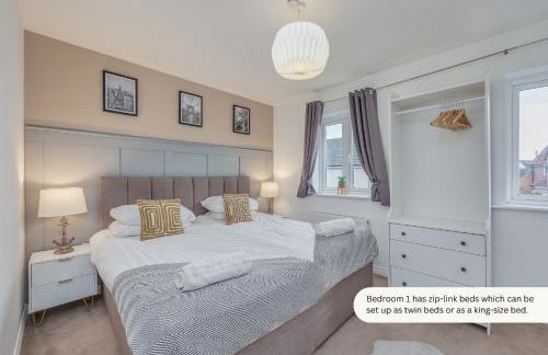 Oakbridge House - 6 mins drive to CMK - Free Parking, Fast WiFi, Smart TVs with Sky and Netflix by Yoko Property - Foto 14