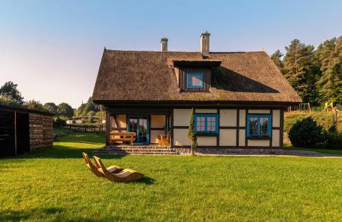 Kaszuby, dom kaszubski nad jeziorem Danielowa Dolina - Foto 1