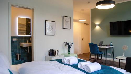HOMELY STAY Studio 9 - Stylish & Convenient Self-Check-In Studio in Munich - Foto 4