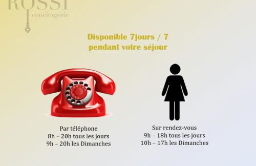 Lune de Miel 3 chambres centre-ville Double Parking Clim Wifi - ROSSIconciergerie - Linge inclus - Foto 26