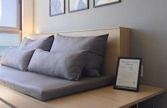 Apartamento com VISTA maravilhosa no bairro do Pina! Cozinha completa, Wi-Fi, Ar Condicionado e máquina de lavar - Condomínio com Estacionamento, Recepção 24h, Piscina e Academia - Foto 9