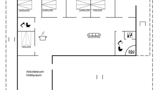 "Eloise" - 50m to the fjord - Foto 2, Floorplan