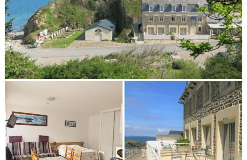 Appart' avec grande terrasse vue mer -50m plage et du sentier de randonnée - Photo 17