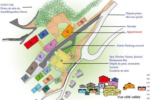 Vue panoramique sur les montagnes plein Sud - T2 Skis aux pieds, Piscine & Spa - Foto 43