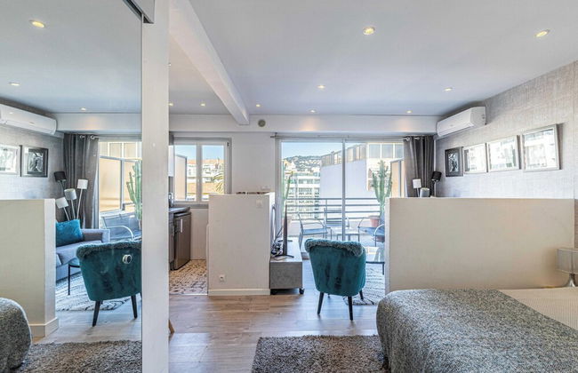 Magnificent Studio in the Center of Cannes / Terrace - 30m2 - Foto 6