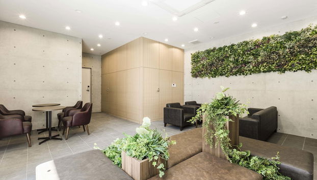 Sala de estar do lobby