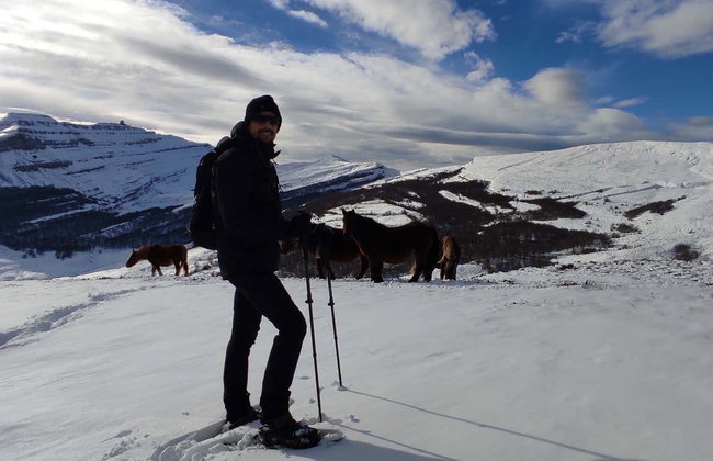 Paseo con raquetas de nieve por los Collados del Asón - Foto 8