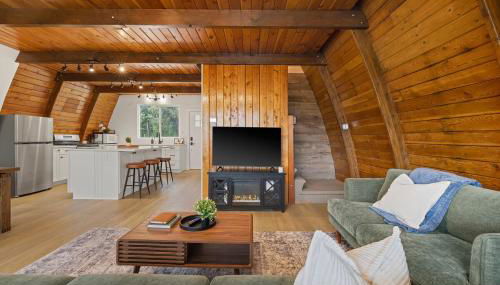 Cozy Mtn Cabin - Epic Views - Hot Tub - Fire Pit - Foto 5