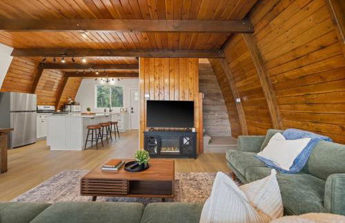 Cozy Mtn Cabin - Epic Views - Hot Tub - Fire Pit - Foto 5