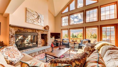 SH4 Bretton Woods condo with Hot Tub next to skiing and Mt Washington Hotel ski slopes views - Foto 5