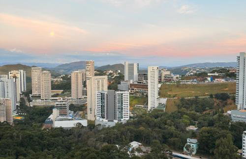 Apê Turquesa I Vista incrível Vila da Serra MaterDei Biocor Nova Lima - Foto 3