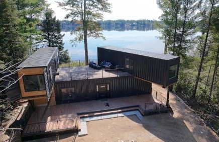 Unique 3-bed Lakefront Container Home - Foto 12