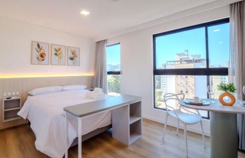 Loft Novo todo Mobiliado com WIFI Piscina e próximo a Oktober - Foto 13