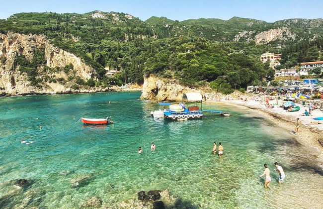 Korfu: Schwimmen in Palaiokastritsa und Sonnenuntergangstour am Loggas Beach - Foto 7