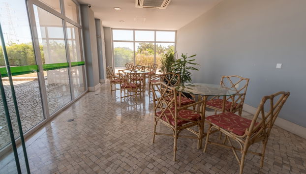 Sala de estar do lobby