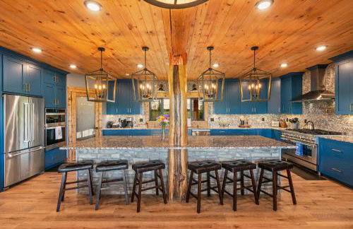 Luxe Teton View Log Cabin Hot Tub Large Groups - Foto 11