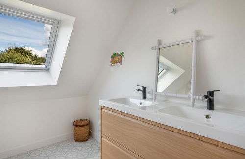 À 300m des plages, maison pour 9 adultes - Foto 15