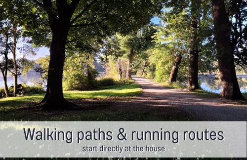 Baham-Apartment Nuernberg - including hot tub, sauna, massage chair, roof terrace, barbecue - metro 15 min, exhibition center 8 min walk - Foto 41