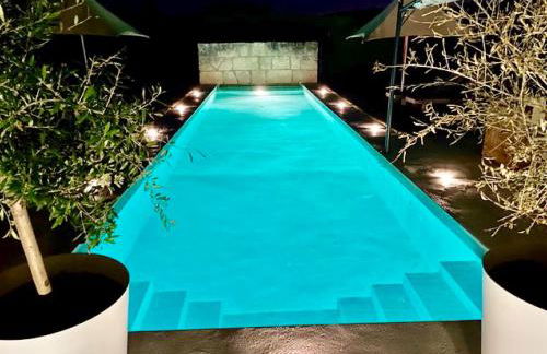 Les Cerisiers maison bertuli climatisé, Piscine chauffée, lit King size, classé 5 étoiles - Foto 43