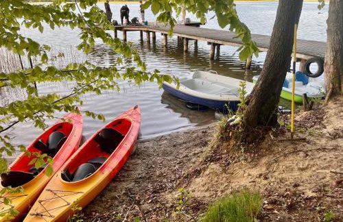 Mazursko - komfortowe apartamenty nad jeziorem, sauna, kominki na parterze - Foto 50