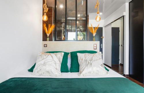 Nuit D'Ambre Port Nature - studio cosy - parking - climatisation - Village Naturiste - Foto 4