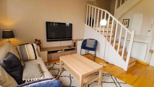 Duplex plein centre - Balcon - Parking - La Défense 10 min - Foto 3