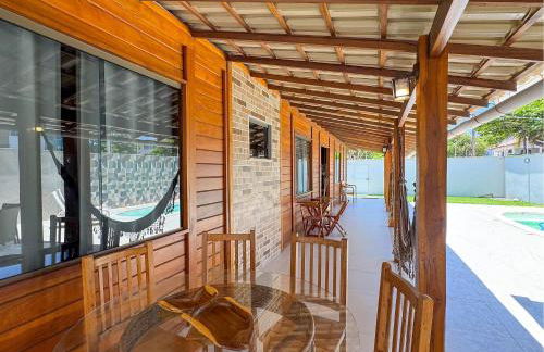 casadecastelhanos, Quadra do MAR de CASTELHANOS, 4 suítes com AR, Churrasqueira, Piscina, Hidromassagem, Cozinha INTEGRADA GOURMET Ideal para FAMÍLIA E AMIGOS - Foto 39