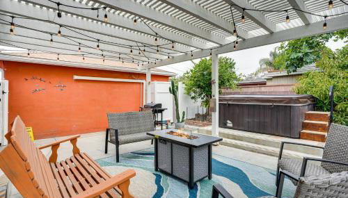 2 Mi to Cal State Long Beach Bungalow with Hot Tub! - Foto 2