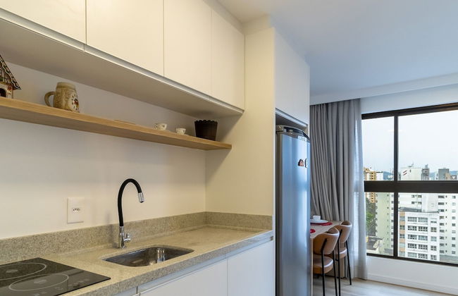 RUP Studios Equipados em Prédio Piscina - Foto 49