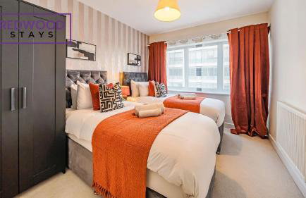 Premium Serviced Apartment in Basingstoke Town Centre, Free Parking By Redwood Stays - Foto 7