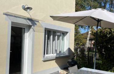 Maison plein pied proche de Paris, 1 chambre capacité 4 personnes, Parking privé, Terrasse privée - Foto 24