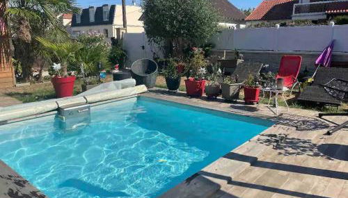 Petit paradis accueillant piscine proche CNFDI Chambre privée - Foto 4