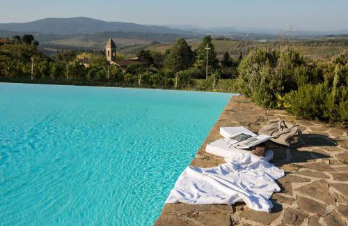 Podere Sangiovese, Pool and View in Chianti - Foto 6