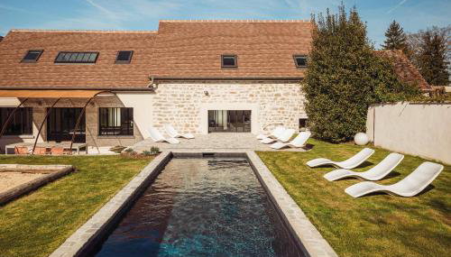 Villa Albertine, 4 chambres en plein cœur de Barbizon proche lisière de Forêt - Foto 2