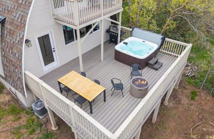 Cozy Mtn Cabin - Epic Views - Hot Tub - Fire Pit - Foto 19