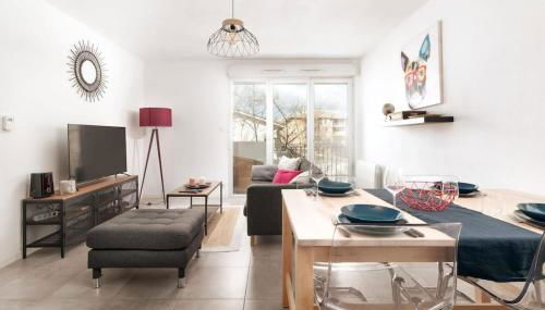 Daurade Balcon Parking free - Bus proche centre - Foto 4