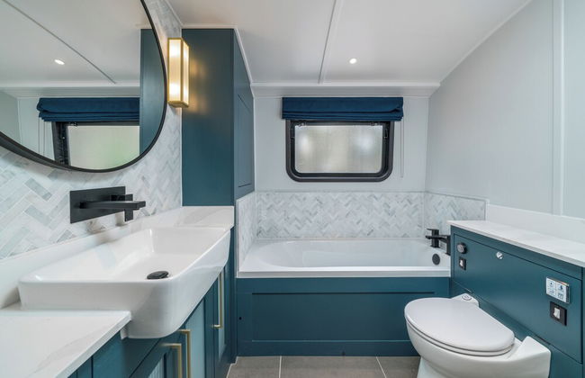 Elegant houseboat near Canary Wharf - Foto 31