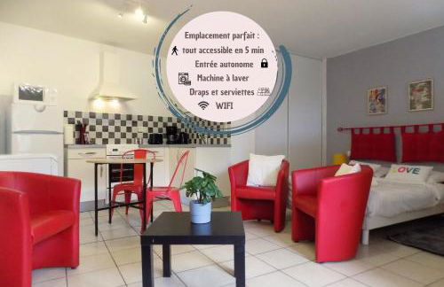 Studio Revy 4 - Confort et équipé - Centre ville - Foto 1