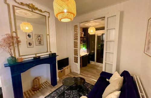 Escale bohème - Terrasse en centre-ville - Gare - Foto 12