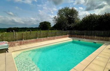 Aux Détours de l'Étang La Bergerie et sa piscine privative - Foto 9