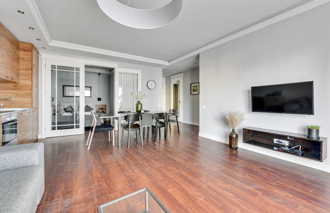 Waterlane Riverside - SPA, Pool, Gym & Parking by Downtown Apartments - Foto 53