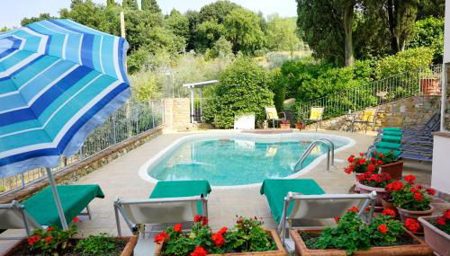 Antica Pietra holiday house with pool - Foto 4, Garden, sunbed, Garden view