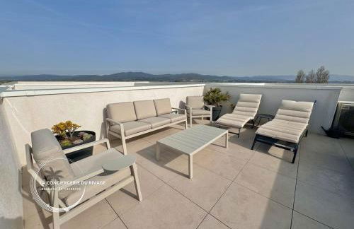 L'Horizon - Piscine - À 50m de la plage - Foto 19