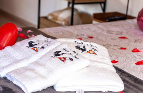 Chalé Canto do Galo 2 - Hidro da Jacuzzi, Lareira Ecológica, Cozinha Completa, Wi-Fi 80mbps, próximo a comércio local e relaxando ao som do riacho - Photo 10