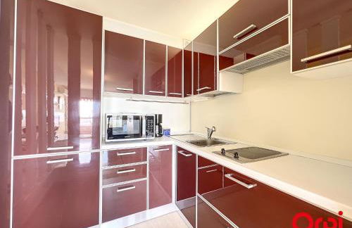 Studio spacieux, climatisé avec vue mer, piscine, WIFI et parking privé à Menton - FR-1-647-29 - Photo 7