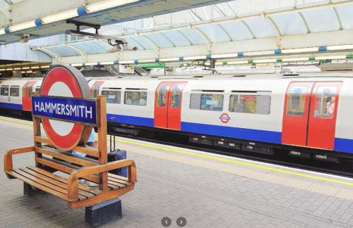 Artsy & bright Hammersmith London 1b1b, up to 4 people - Foto 7